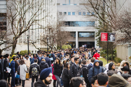 Students are invited to attend Immigration Executive Orders: Your Rights and the Current Climate Monday afternoon. File photo by Adam Glanzman/Northeastern University