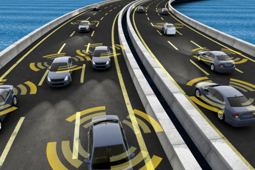 Ten million self-driving cars will be on the road by 2020, according to an in-depth report by <i>Business Insider Intelligence</i>. Photo by iStock. 
