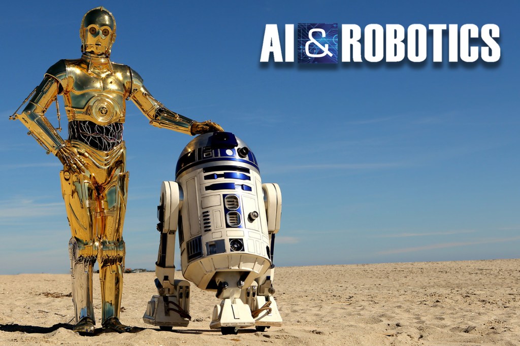 C3PO and R2D2 for AI & Robotics series
