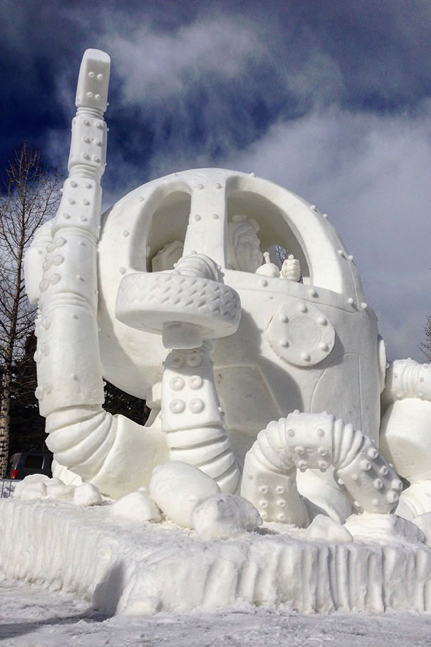 Alumnus creates masterpieces in snow - News @ Northeastern