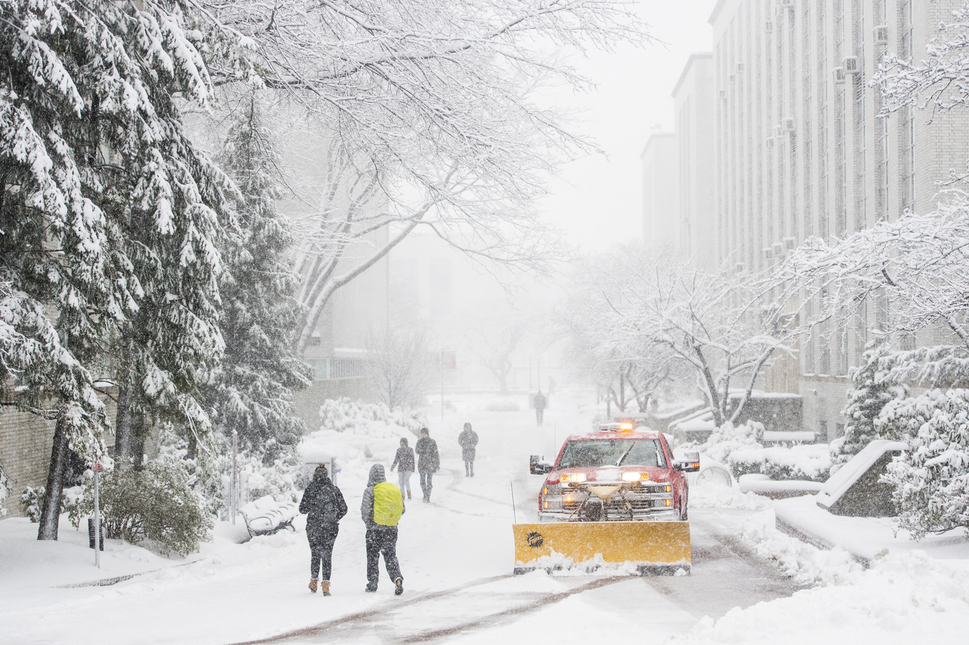 Snow team works through storm to get campus ready News Northeastern