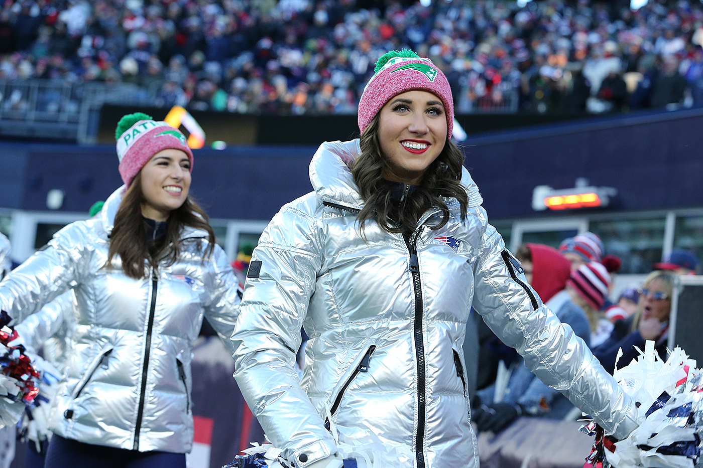 Patriots Nation, say - New England Patriots Cheerleaders