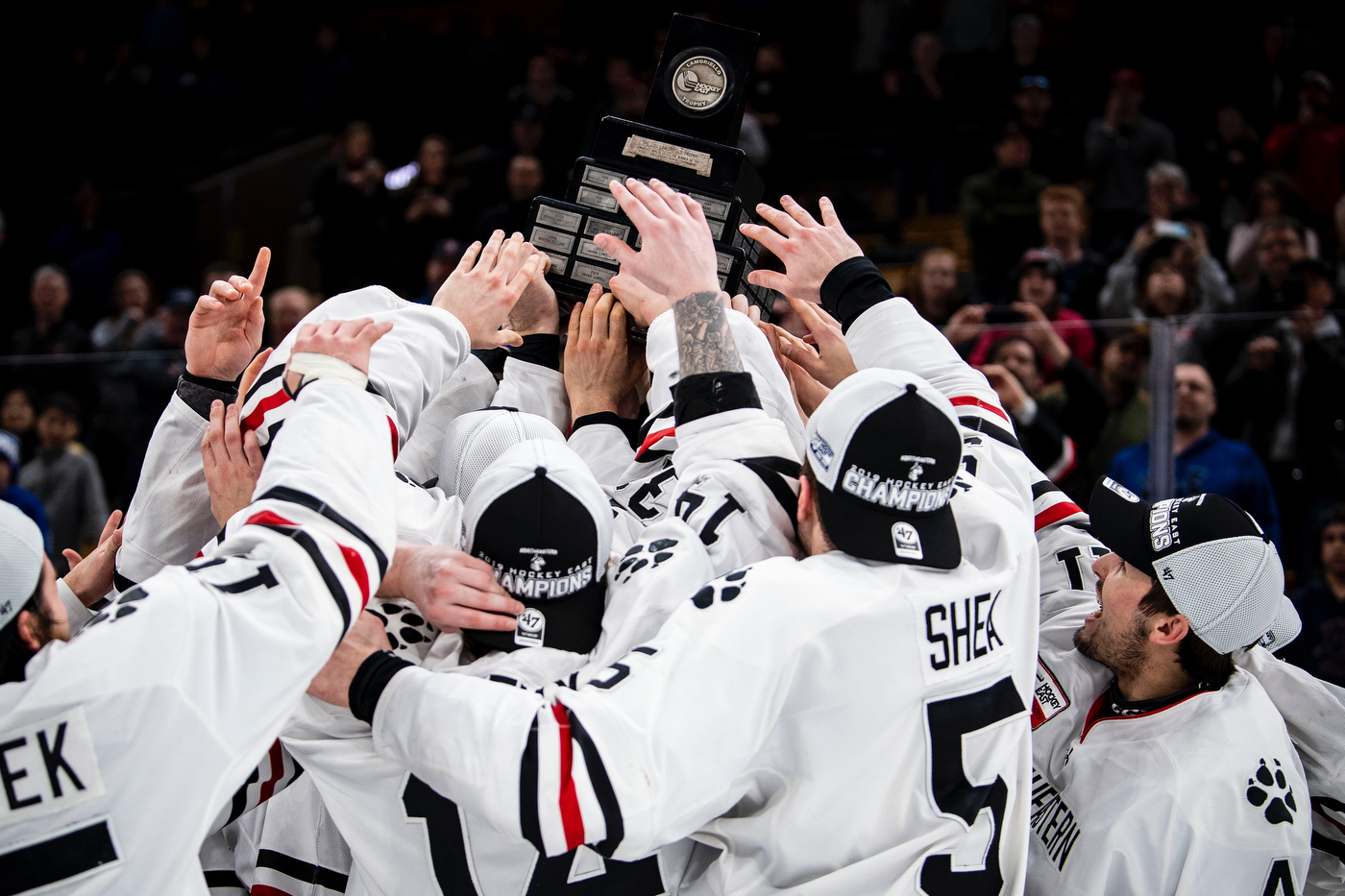 Northeastern Huskies head to NCAA tournament after capturing Hockey