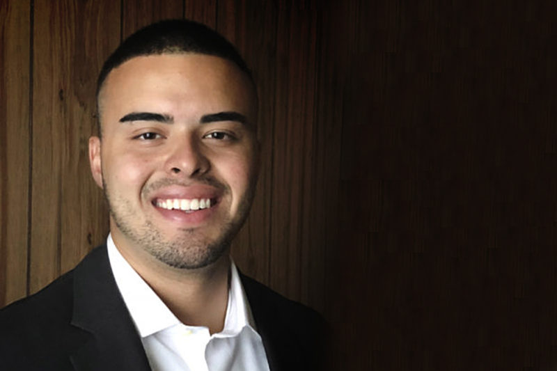 Juan Gallego, a fourth-year political science student at Northeastern, has been named a Truman Scholar. The scholarship is a national award and the premiere fellowship in the United States for those pursuing careers as public service leaders. Courtesy photo.
