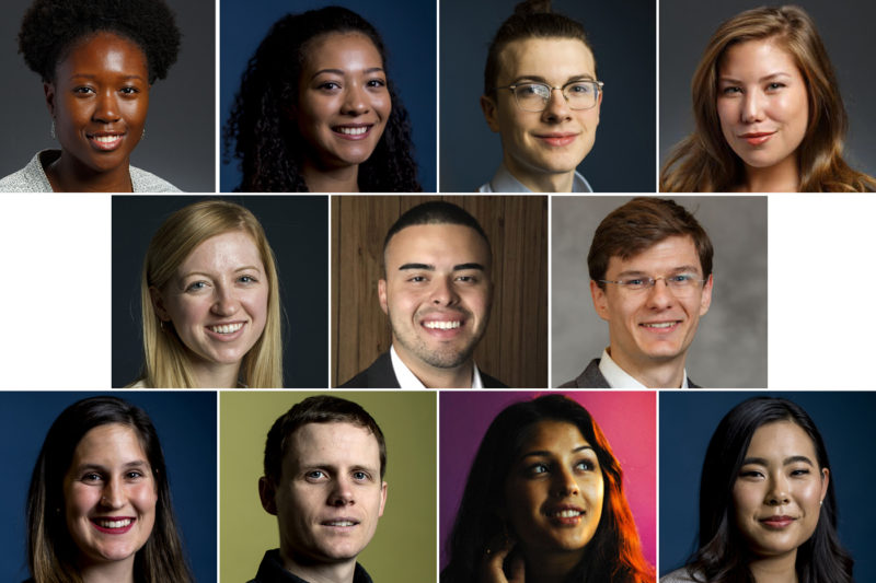 A total of 11 Northeastern students have received Truman and Fulbright Scholarships in 2019. They’re serving underrepresented populations, searching for answers to some of the most vexing diseases, and fighting for gender equality. Composite image by News@Northeastern.