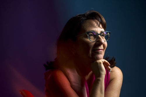 Lisa Feldman Barrett, a psychology professor at Northeastern who has been awarded a 2019 Guggenheim Fellowship, finds misinformation and myths about the brain everywhere. So she’s setting the record straight in a new book. Photo by Matthew Modoono/Northeastern University