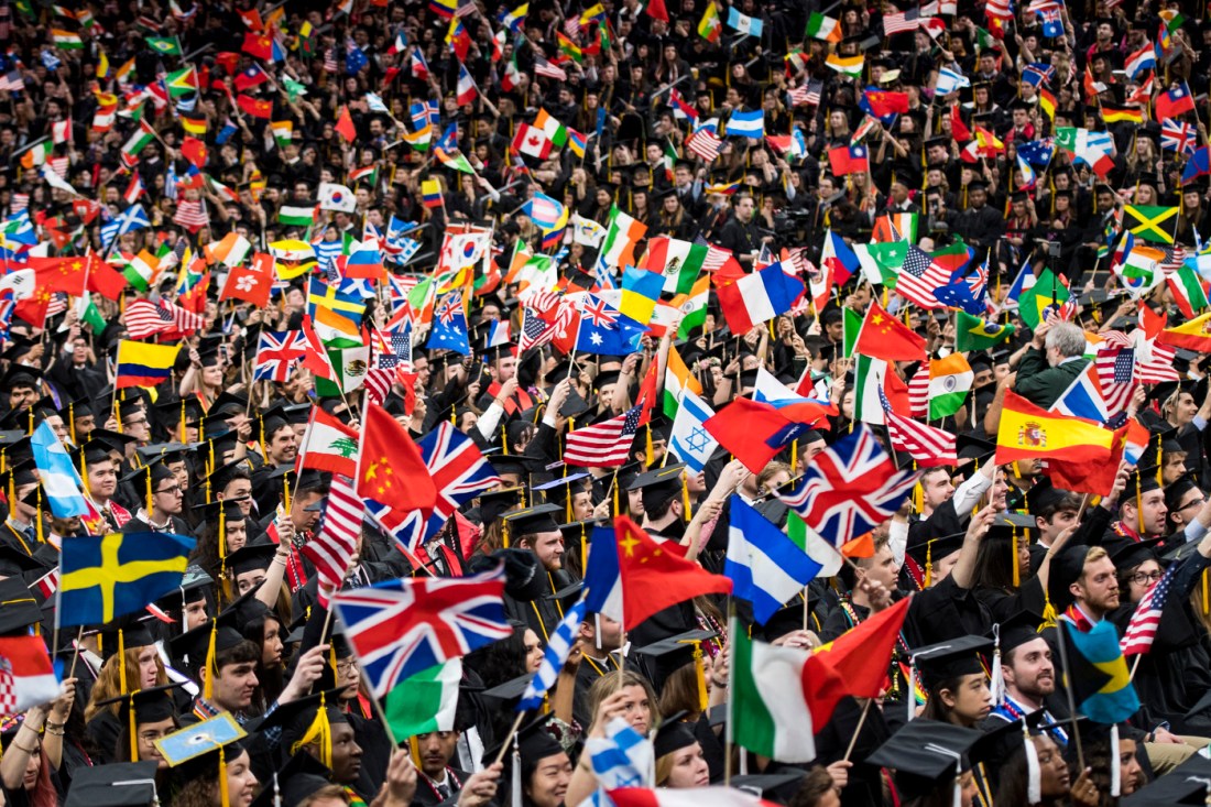 More than 4,000 students received diplomas at Commencement, which was held at TD Garden in Boston.