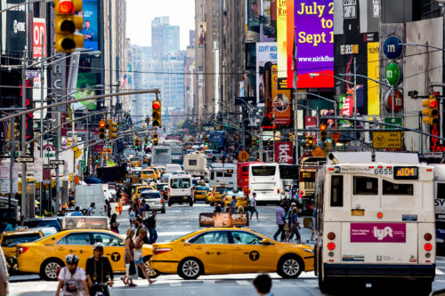 In New York City, a series of bills will examine the city’s role in creating a lending crisis, while two measures announced by New York Mayor Bill De Blasio would eliminate as much as $10 million in fees to medallion owners and extend a moratorium on adding new Uber and Lyft vehicles to the city. Photo by iStock