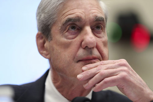 Former special counsel Robert Mueller preferred to express himself with simple answers—“no,” “yes,” or “correct”—whenever possible, says Laura Dudley, a behavioral analyst in the Bouvé College of Health Sciences at Northeastern. (AP Photo/Andrew Harnik)