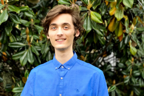 Northeastern student Max Daniels has been awarded a Goldwater Scholarship to support his pursuit of a career in machine learning and applied mathematics. Photo courtesy of Max Daniels.