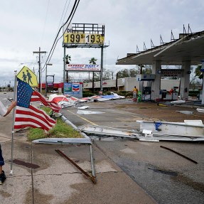 Devastation wrought by Hurricane Laura