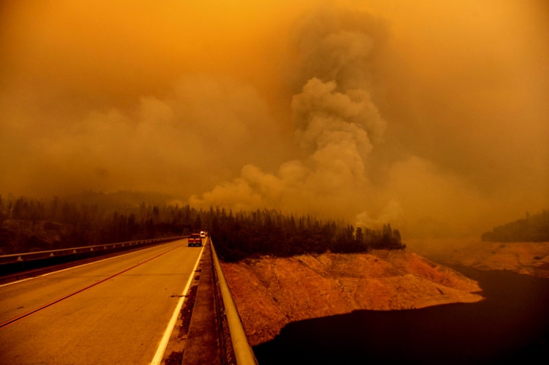 Smoke from wildfires in California and Oregon is expected to descend on Seattle, Washington, over Thursday night, triggering significant health concerns. AP Photo by Noah Berger