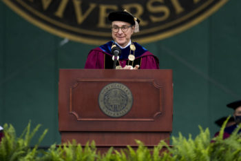 northeastern commencement walensky aoun tells rochelle