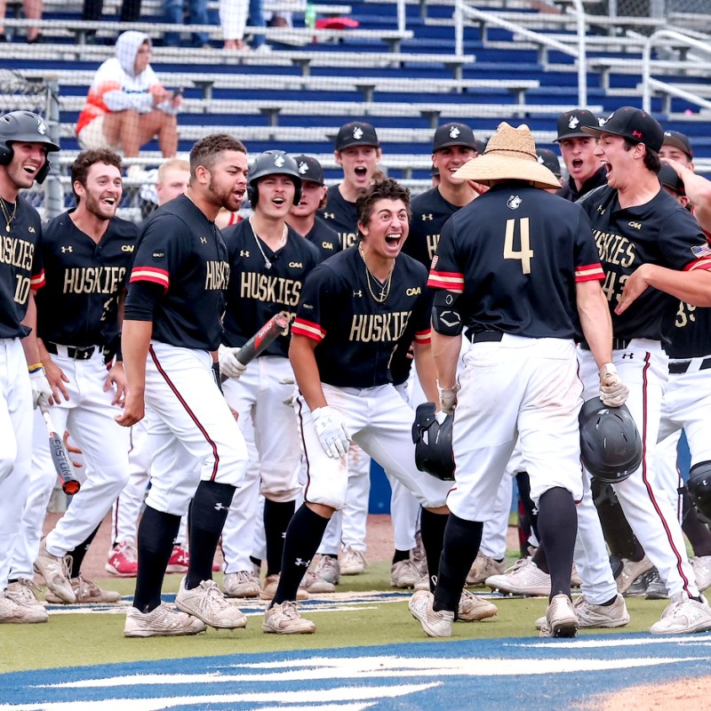 The Huskies are CAA baseball champions. Next up for Northeastern: the NCAA tournament.