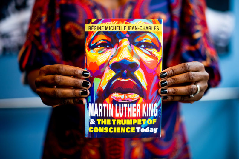Northeastern professor Regine Jean-Charles had two goals in mind with her new book on Martin Luther King -- to encourage people to think beyond the 