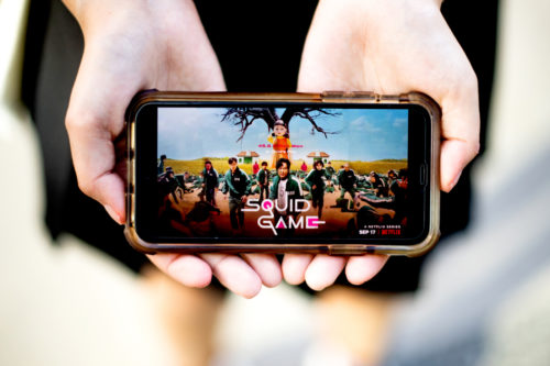 'Squid Game' appeals to the TikTok generation for its video game-like feel, says Amy Lu, a communication studies professor whose research focuses on the power of narratives. Photo by Matthew Modoono/Northeastern University