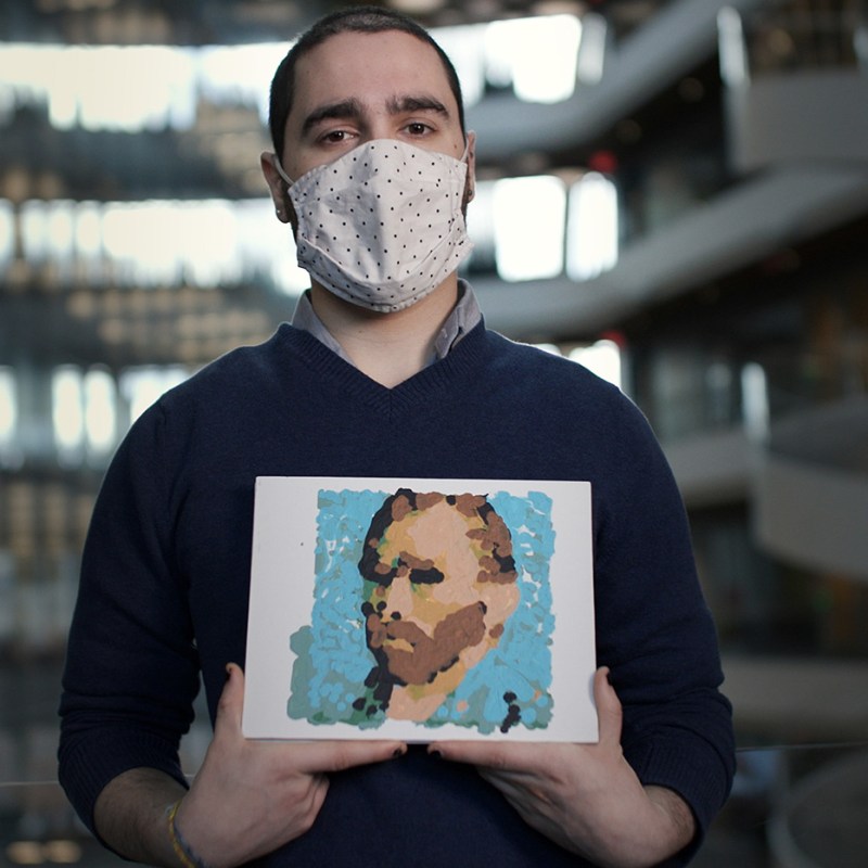 Robotic arm Bob ROS paints Van Gogh | Narrative