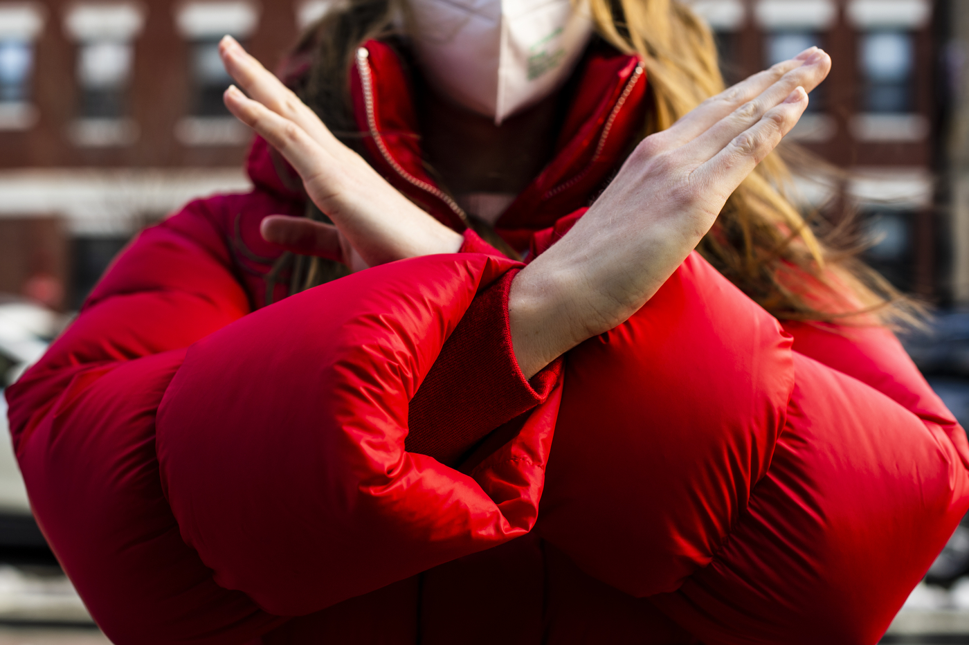 Pandemic Freedom: Women ripping off bras and not putting them back on - DFA