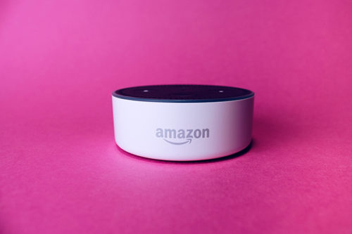 Can Alexa simplify student life?  Northeastern gave 60 students Amazon Echo Dots to find out. Photo by iStock.