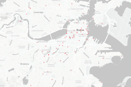 boston summer map image
