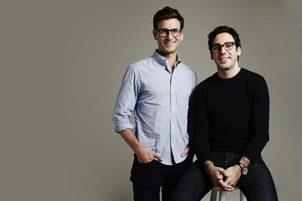 Dave Gilboa, left, and Neil Blumenthal, co-founders and co-CEOs of Warby Parker. <i>Photo courtesy of Warby Parker</i>