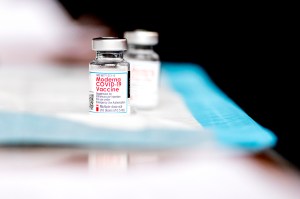 moderna vaccine vial