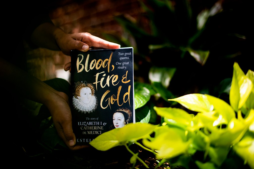 Cover of the new book "Blood, Fire and Gold"