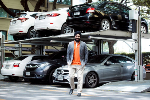 Within six months of starting his first job after graduating from Northeastern, Manit Ghogar was tapped to run a multimillion dollar business in Thailand. His company, Carro, is an online marketplace for buyers and sellers of used cars in Singapore, Thailand, Indonesia, and Malaysia. Photo courtesy Manit Ghogar 
