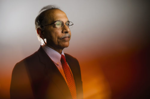 Ravi Ramamurti, Distinguished Professor of International Business and Strategy, is the founder and director of Northeastern’s Center for Emerging Markets. Photo by Adam Glanzman/Northeastern University