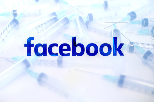 Social media sites, especially Facebook, were the top conduits for vaccine misinformation, according to a U.S. survey of health care workers who treated unvaccinated patients. The findings point to an 'urgent' misinformation problem. Photo Illustration by Matthew Modoono/Northeastern University