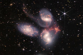galaxies in space