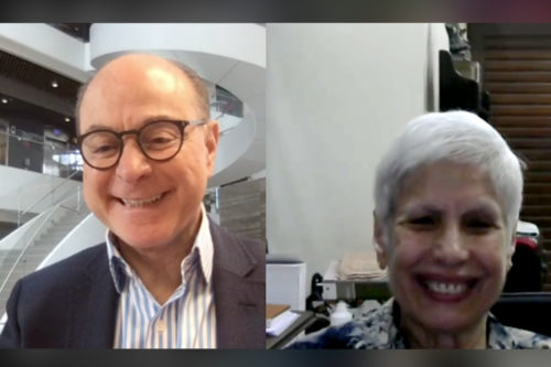 Anu Aga, former company chair of Thermax Global and one of the wealthiest businesswomen in the world, joined Joseph E. Aoun, president of Northeastern, for a discussion about running a family business as a woman, a mother, and a widow. Screenshots by Northeastern University