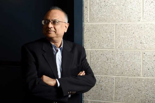 A group of researchers led by Northeastern physicist Arun Bansil has received a $3.54 million grant from the Department of Energy to investigate new ways to design quantum information systems. Photo by Matthew Modoono/Northeastern University