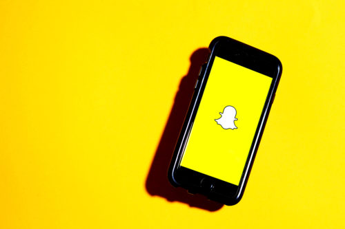 Snap Inc., the parent company of the Snapchat app, went public last week, netting the tech giant $3.4 billion through the sale of 200 million shares.  Photo by Matthew Modoono/Northeastern University