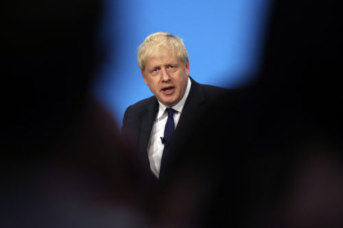 The stunning rise of Boris Johnson to prime minister has polarized people on both sides of Britain’s divorce from the European Union, says Anthony Grayling, founder and master of NCH at Northeastern in London. “The country is divided so deeply as a result of this, that it seems terribly difficult to find its way back.” (AP Photo/Frank Augstein)