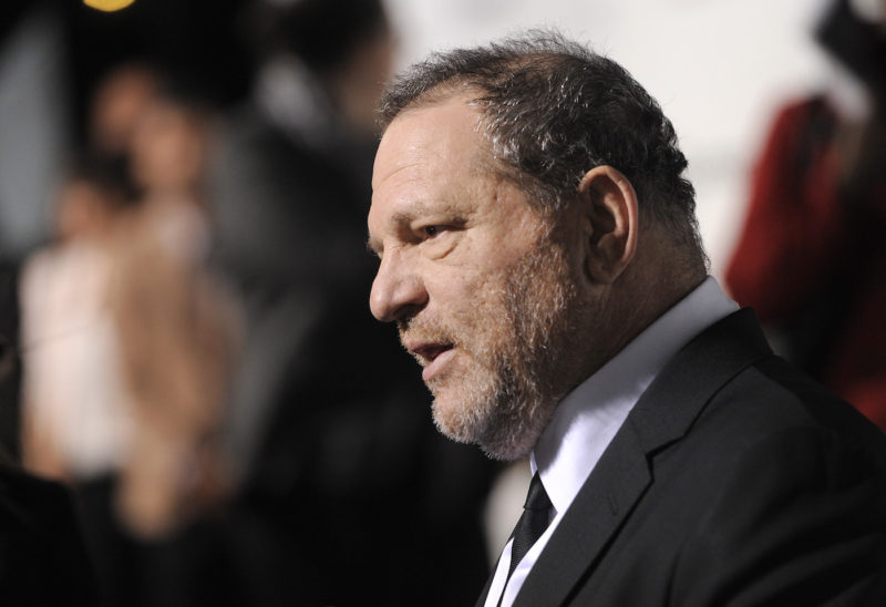 Harvey Weinstein attends The Weinstein Company and Lexus Present Lexus Short Films at the Directors Guild of America Theater on Thursday, Feb. 21, 2013, in Los Angeles. (Photo by Chris Pizzello/Invision/AP)