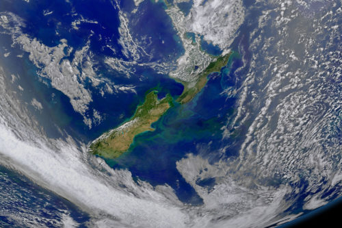 Zealandia appears to meet all the criteria for recognition as an eighth continent, says Martin Ross, associate professor of geology at Northeastern. Photo by NASA/Goddard/NPP via Flickr