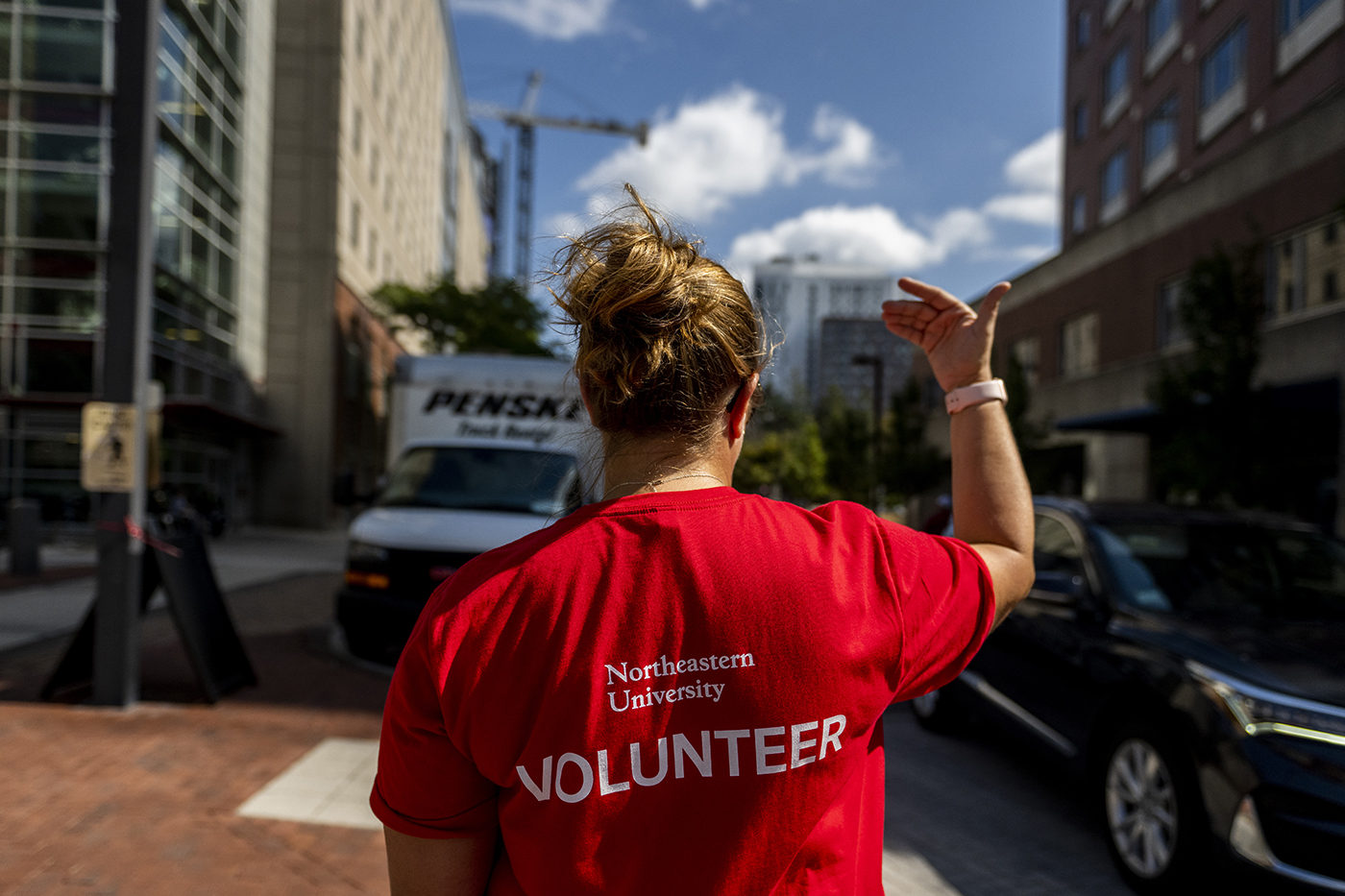 Northeastern movein volunteers help jumpstart new semester