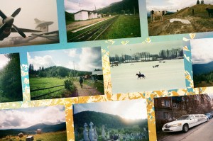 collage of photographs of artwork