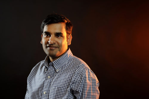 Devesh Tiwari, Assistant Professor, Electrical and Computer Engineering poses for a portrait. Photo by Matthew Modoono/Northeastern University