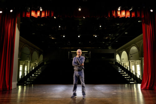 Victor Talmadge, professor of the practice and director of theater studies. Photo by Ruby Wallau for Northeastern University