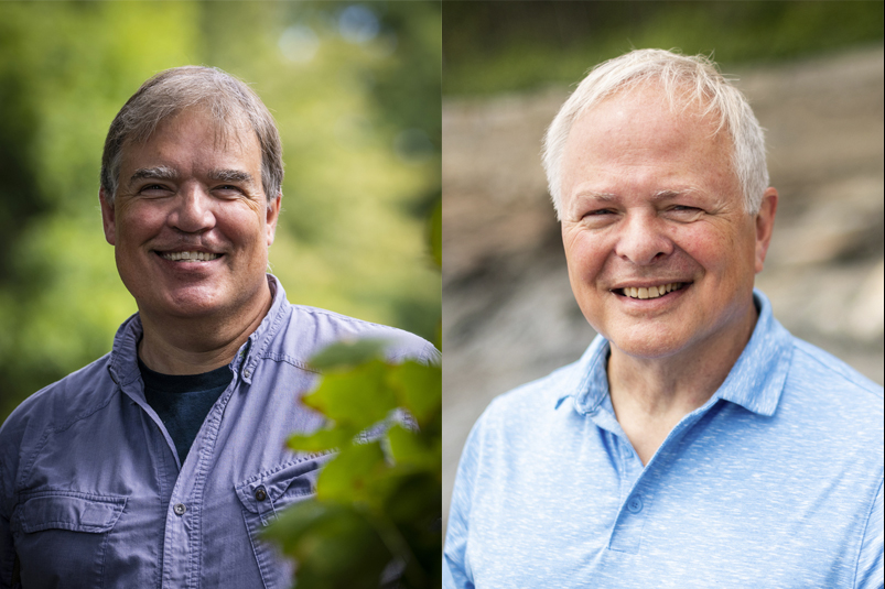 Headshots of Brian Helmuth (left) and Mark Patterson (right).