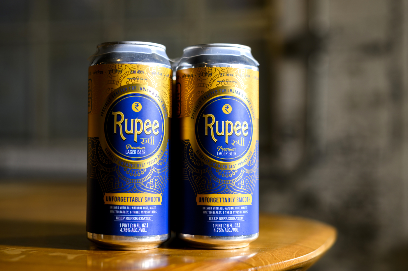 Case of Rupee beer