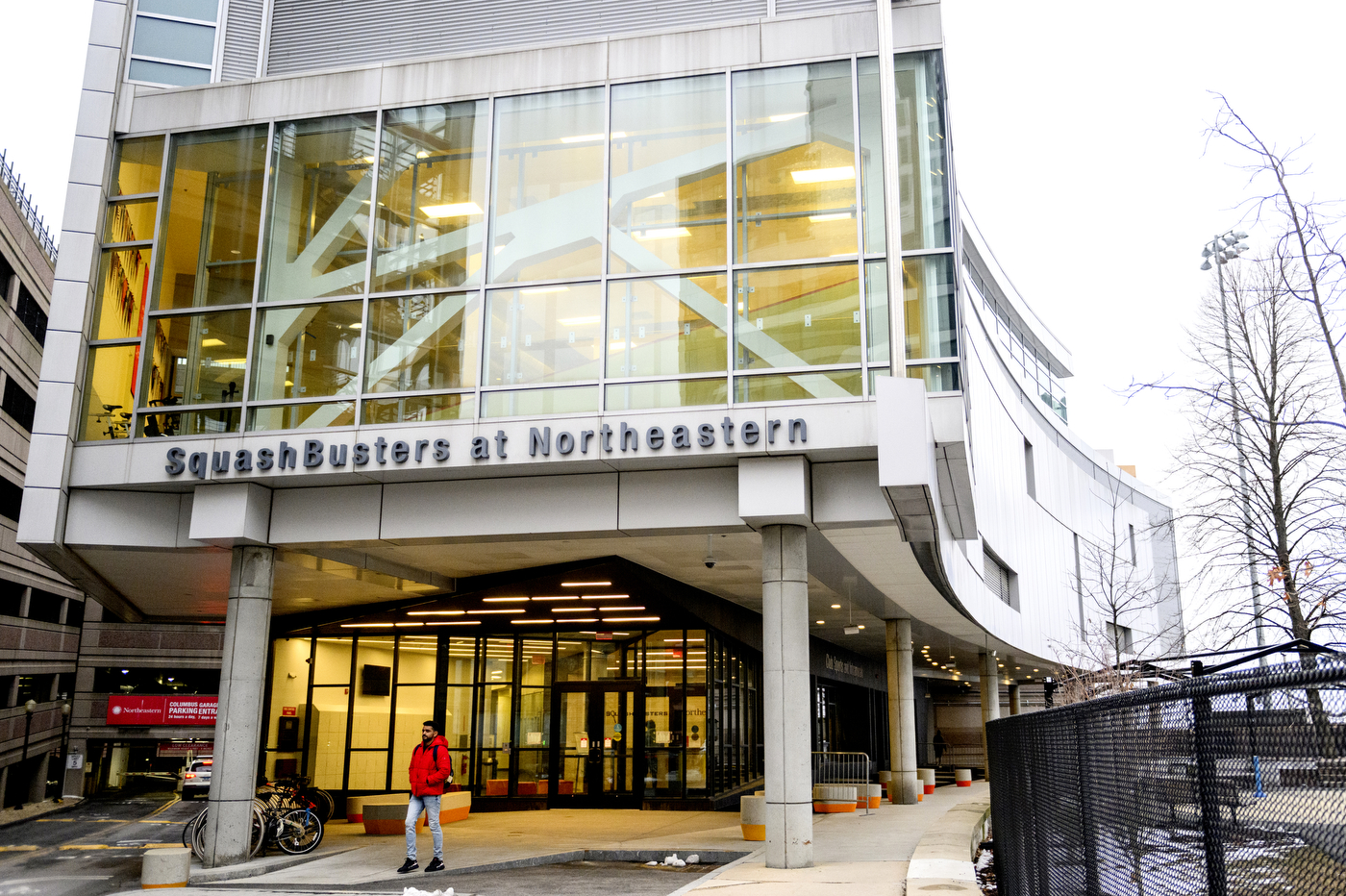 exterior of SquashBusters at Northeastern