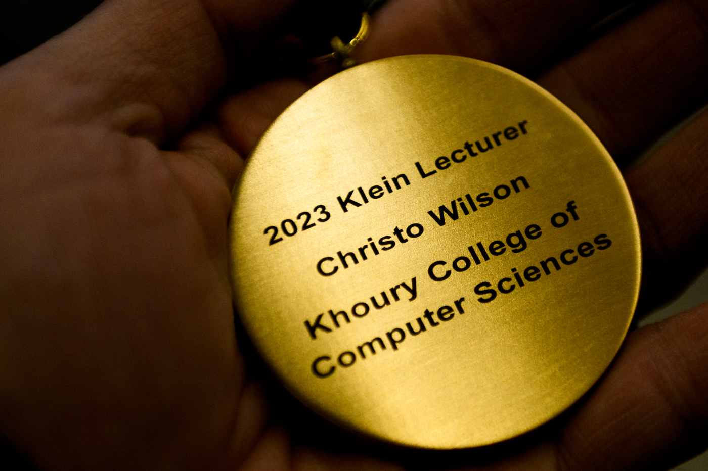 2023 Klein Lecturer medal