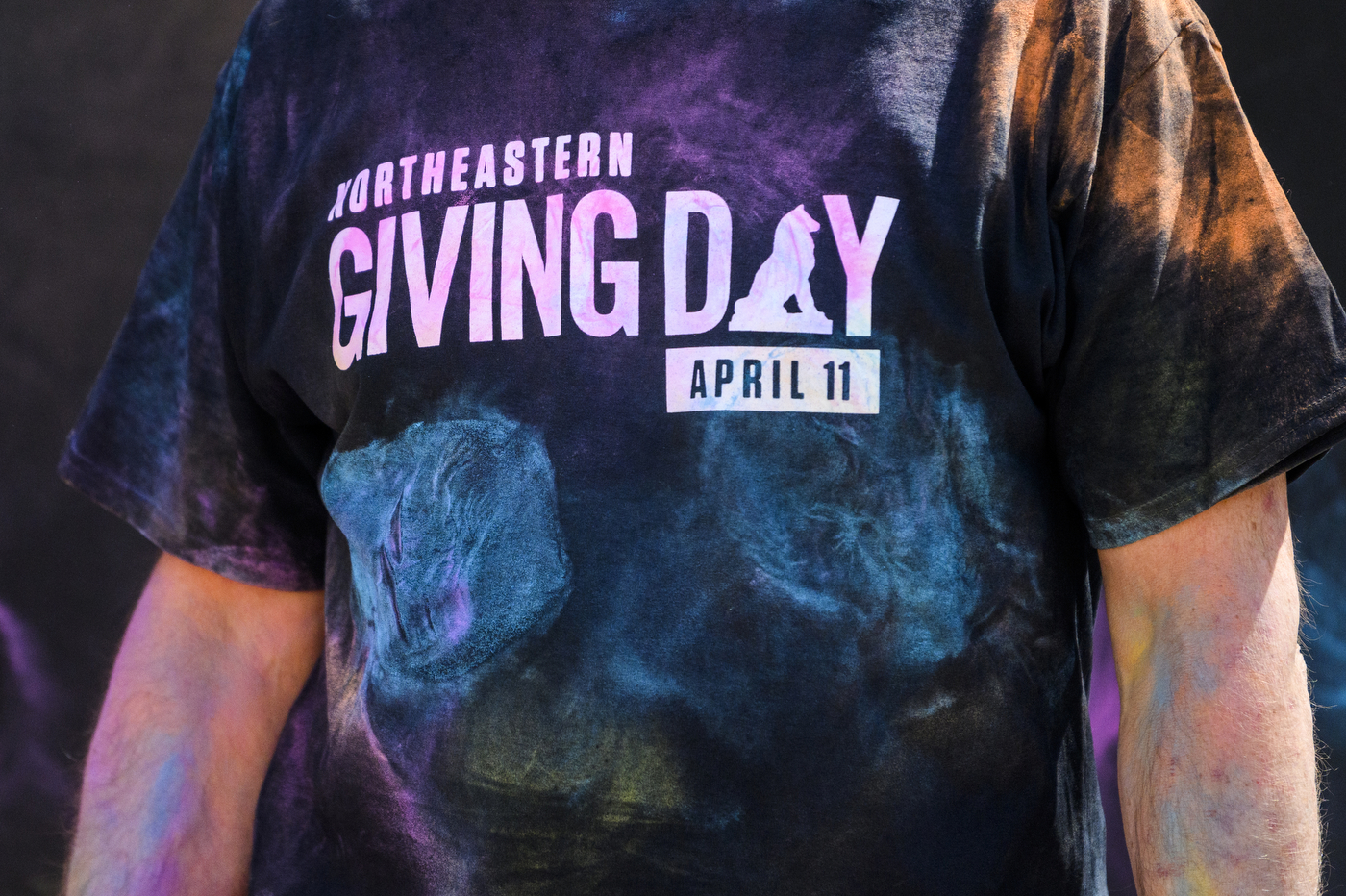 Northeastern giving day t-shirt