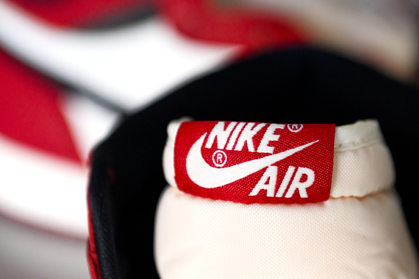 Nike Air branding on shoes