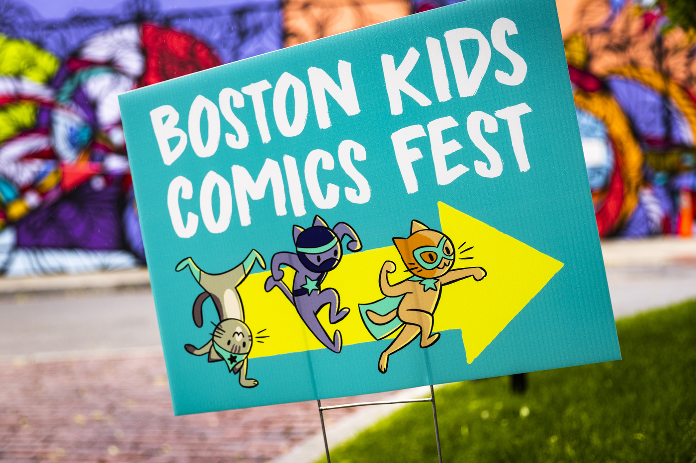 Boston Kids Comic Fest pamphlet