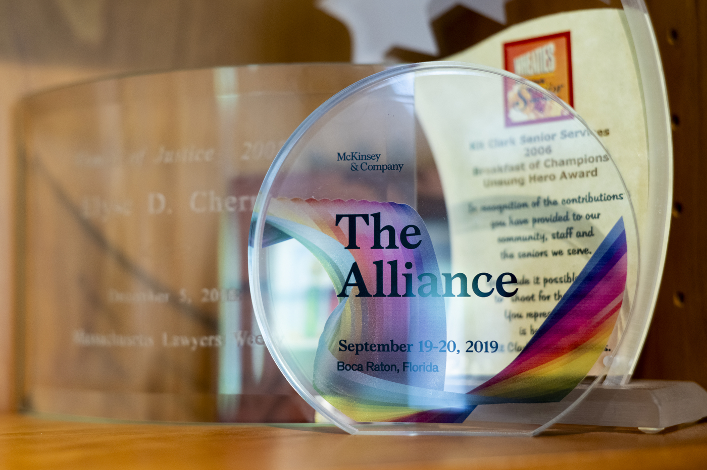 2019 The Alliance award by McKinsey & Company
