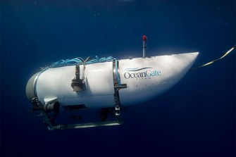 tourist submersible underwater